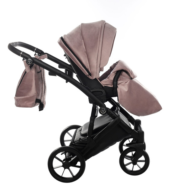 Junama Space Velur 02 Pink Детская коляска 3in1