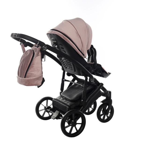 Junama Space Velur 02 Pink Детская коляска 3in1