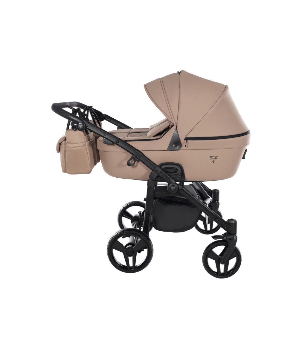 Junama Termo Line Tex Duo 01 Beige Коляска для двойняшек 2in1