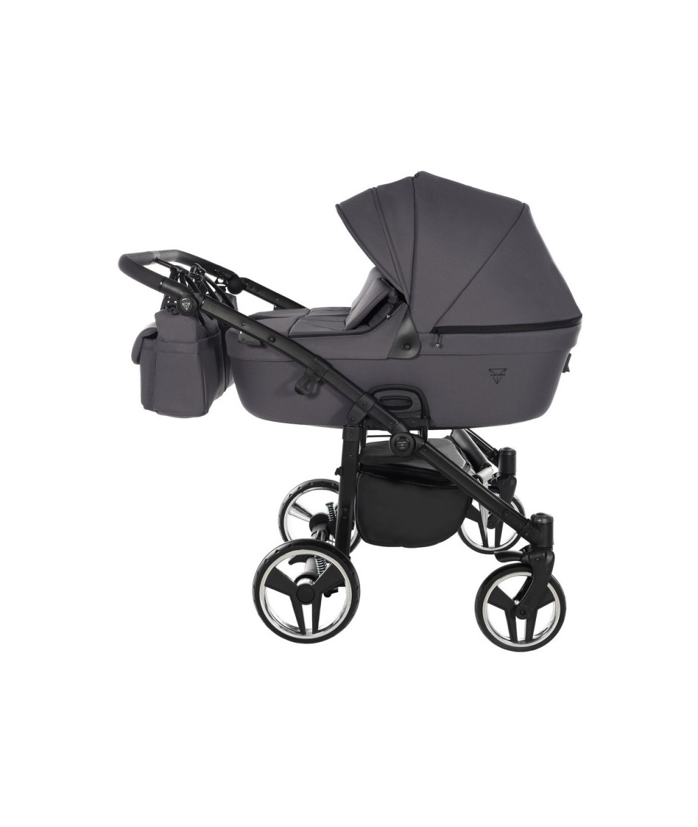 Junama Termo Line Tex Duo 02 Graphite grey Dvīņu rati 2in1