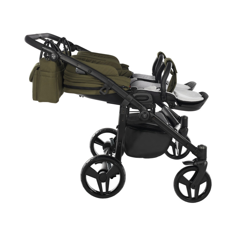 Junama Termo Line Tex Duo 03 Olive Dvīņu rati 2in1