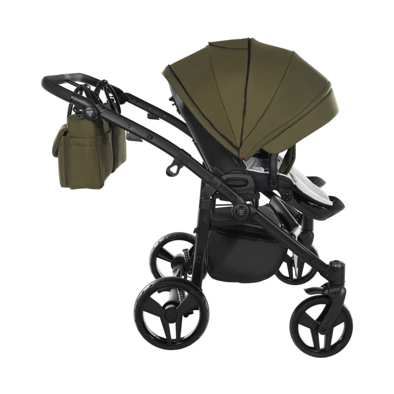 Junama Termo Line Tex Duo 03 Olive Dvīņu rati 2in1