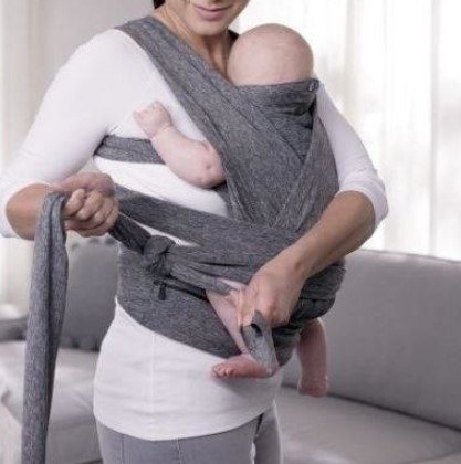 Кенгуру Chicco Boppy Comfyfit 0m+ Grey