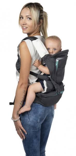 Кенгуру 3в1 Chicco hip Seat Carrier Pirate Black