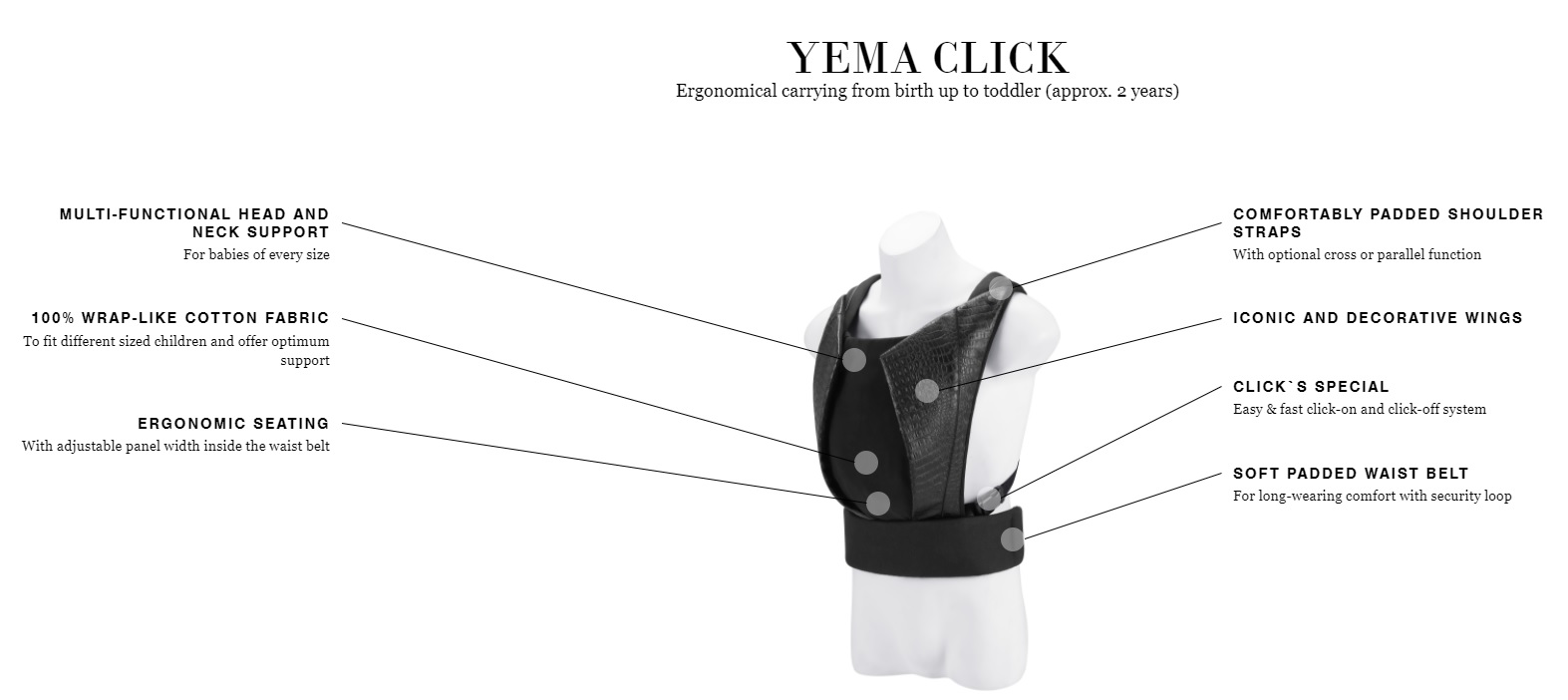 Кенгуру Cybex Yema Tie Anna K