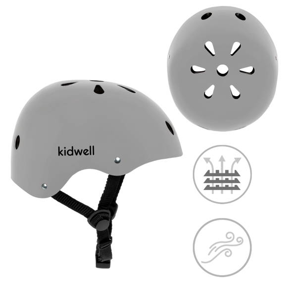 Kidwell Orix II Grey M Pегулируемый шлем для детей