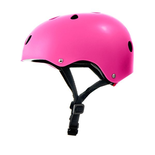 KinderKraft'18 Safety Pink Сертифицированный, регулируемый шлем для детей (48-52 cm)