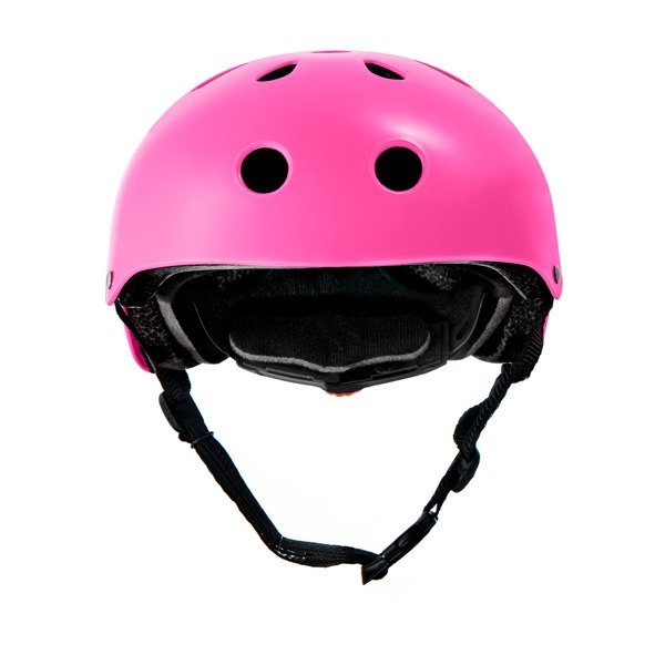 KinderKraft'18 Safety Pink Сертифицированный, регулируемый шлем для детей (48-52 cm)