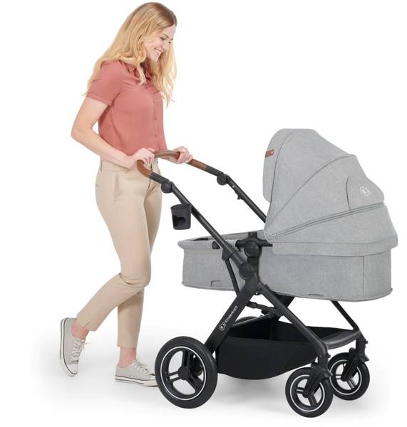 Kinderkraft B-Tour Light Grey Air Детская коляска Трансформер 3в1