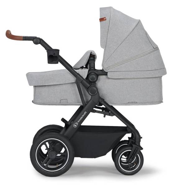 Kinderkraft B-Tour Light Grey Air Детская коляска Трансформер 3в1