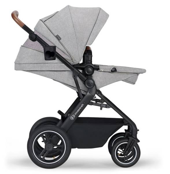 Kinderkraft B-Tour Light Grey Air Детская коляска Трансформер 3в1