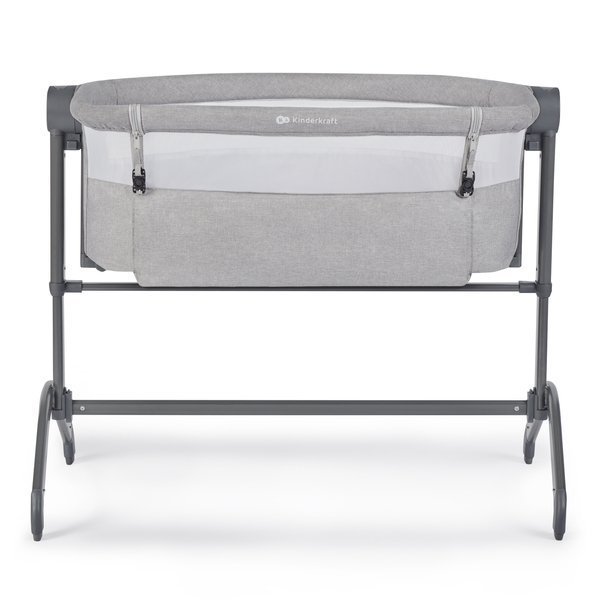 Kinderkraft Bea 2in1 Grey Приставная Кроватка