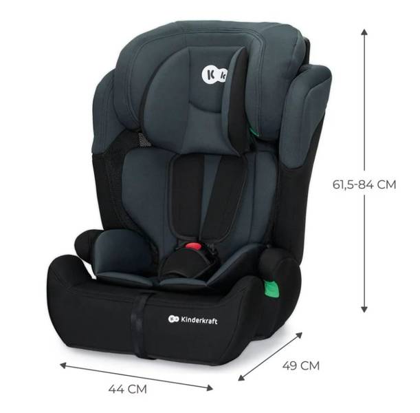 Kinderkraft Comfort Up i-Size Black Детское автокресло 9-36 кг