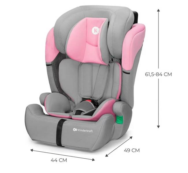 Kinderkraft Comfort Up i-Size Pink Детское автокресло 9-36 кг