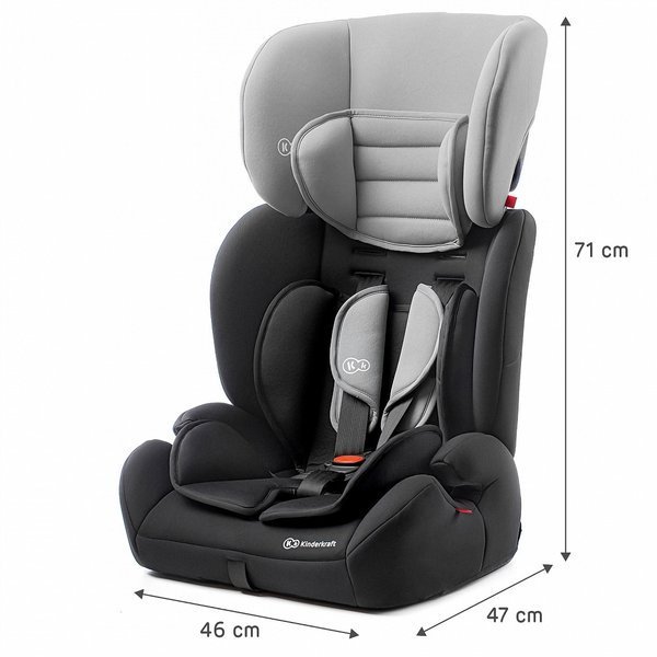 Kinderkraft Concept Black Grey Детское автокресло 9-36 кг