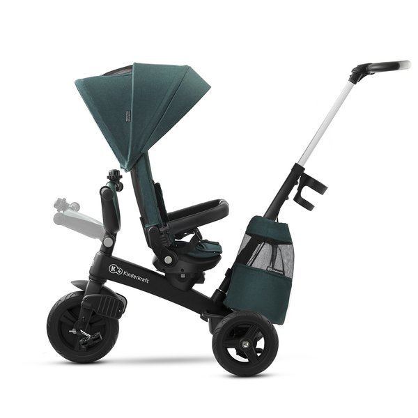 Kinderkraft EASYTWIST 5in1 Midnight green Детский трехколесный велосипед