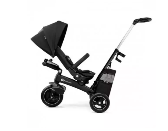 Kinderkraft EASYTWIST 5in1 Black Bērnu trīsritenis