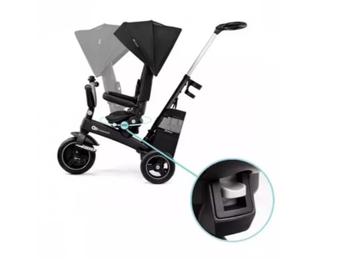 Kinderkraft EASYTWIST 5in1 Black Bērnu trīsritenis