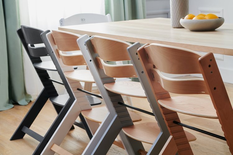 Kinderkraft Enock Wood grey 3in1 Barošanas krēsliņš