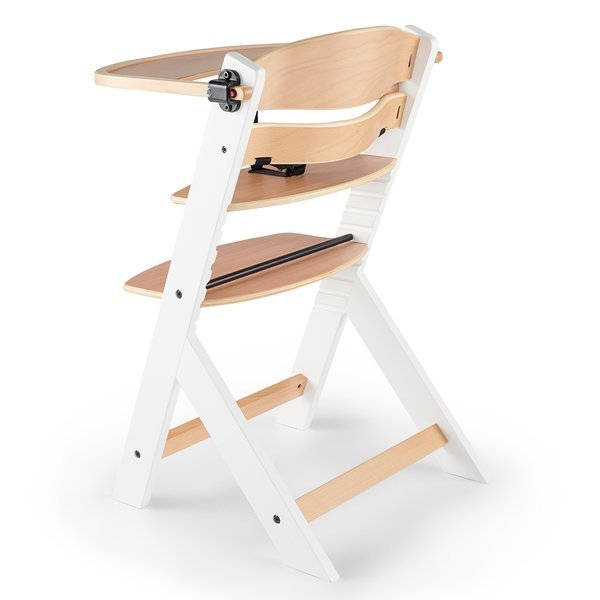 Kinderkraft Enock Wood white 3 в 1 Стульчик для кормления