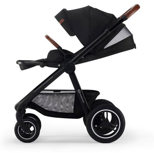 Kinderkraft Everyday Black Bērnu rati 2in1