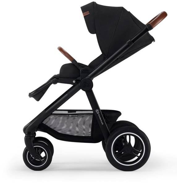 Kinderkraft Everyday Black Bērnu rati 2in1