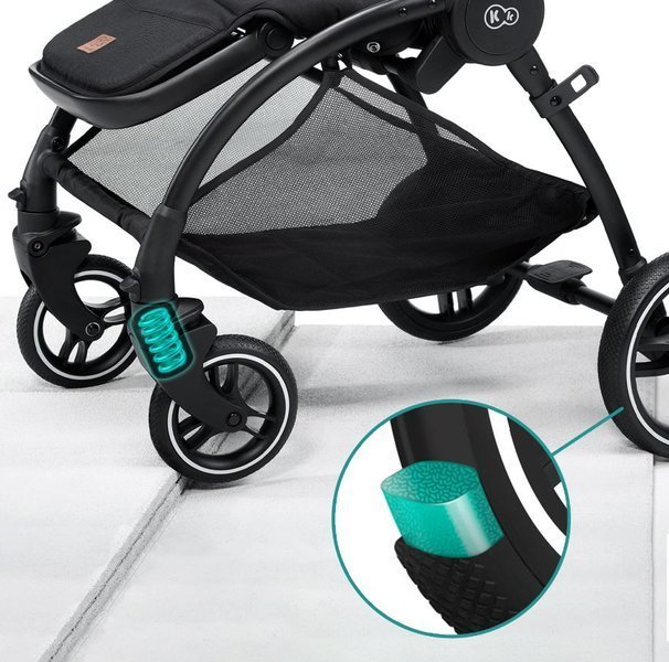 Kinderkraft Evolution + Cocoon Midnight Green Sporta rati 2in1