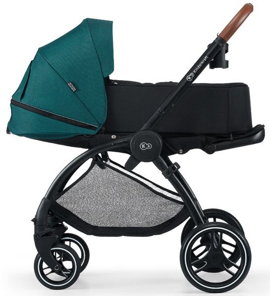 Kinderkraft Evolution + Cocoon Midnight Green Sporta rati 2in1