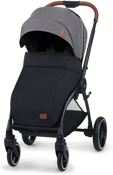 Kinderkraft Evolution + Cocoon Platinum Grey Sporta rati 2in1