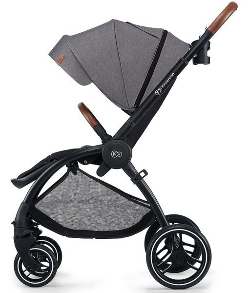 Kinderkraft Evolution + Cocoon Platinum Grey Sporta rati 2in1