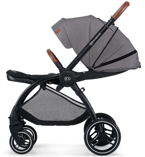 Kinderkraft Evolution + Cocoon Platinum Grey Sporta rati 2in1