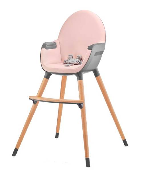 KinderKraft Fini Pink 2in1 Стульчик для кормления