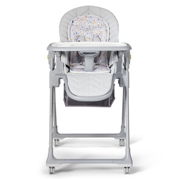 Kinderkraft Lastree Grey Многофункциональный шезлонг и стульчик для кормления  2 в 1