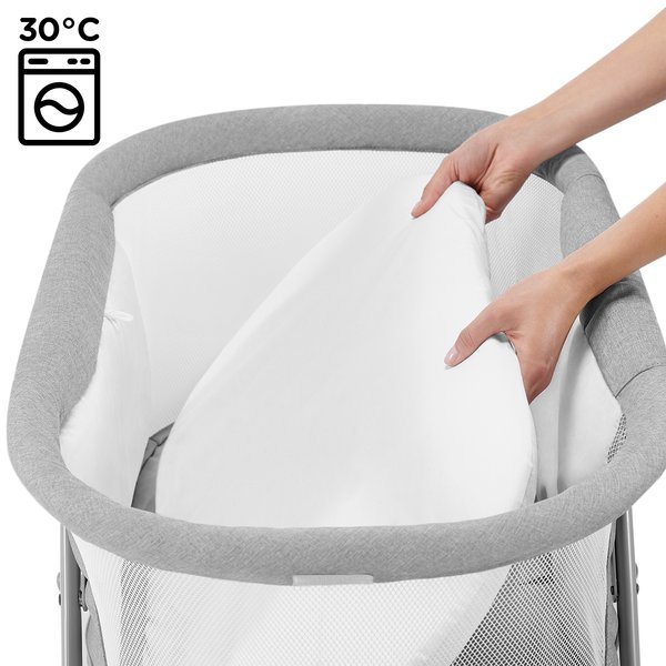 Kinderkraft Lovi Grey Кроватка - колыбель - качалка 3 в 1