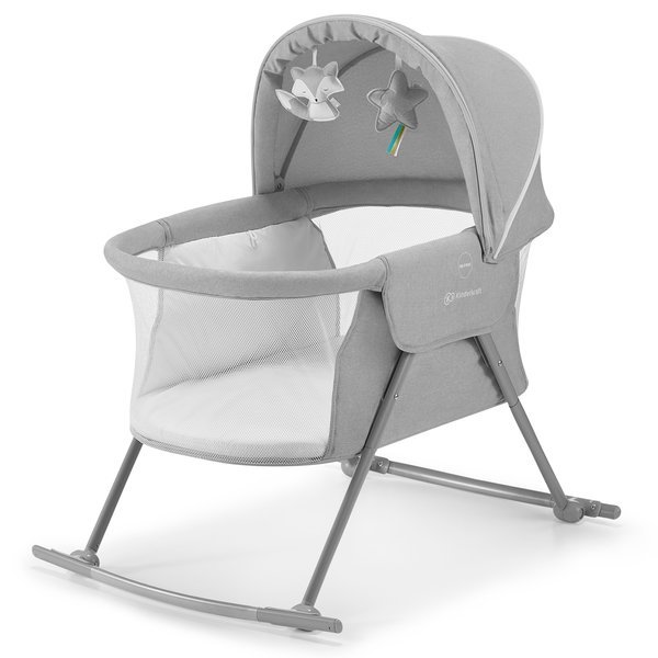 Kinderkraft Lovi Grey Кроватка - колыбель - качалка 3 в 1