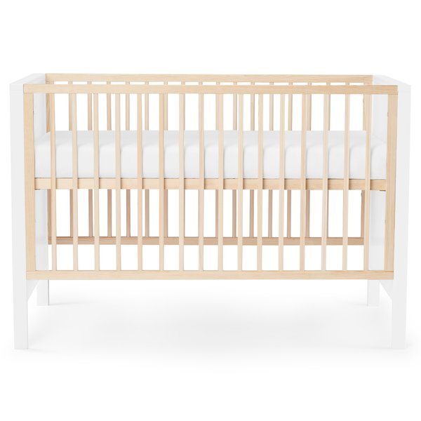 Kinderkraft Mia 2in1 White Bērnu gulta + Matracis 120 x 60 cm