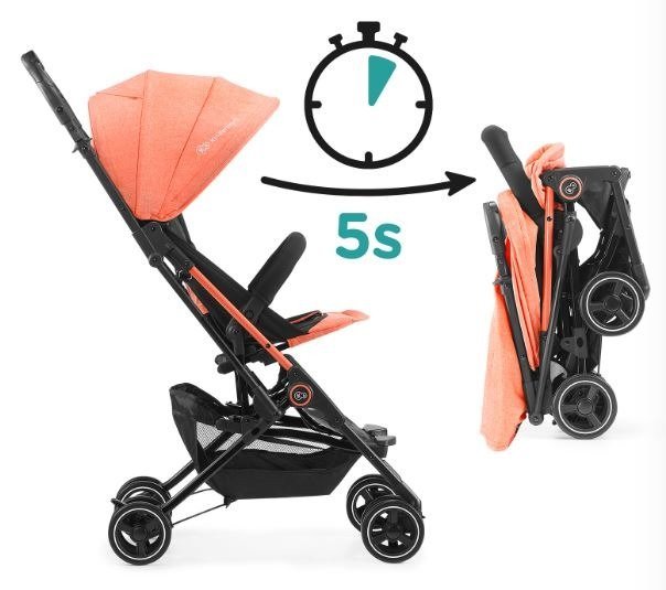 Kinderkraft Mini Dot Coral Sporta rati