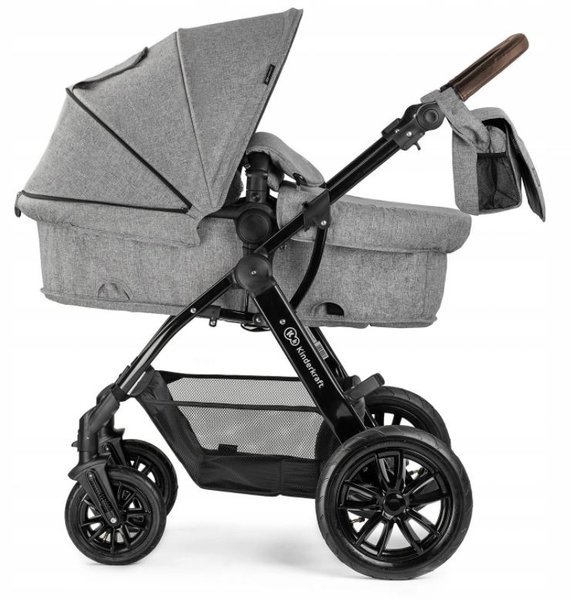 Kinderkraft Moov Grey melange Детская коляска 3 в 1