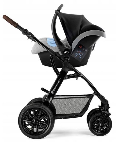 Kinderkraft Moov Grey melange Детская коляска 3 в 1