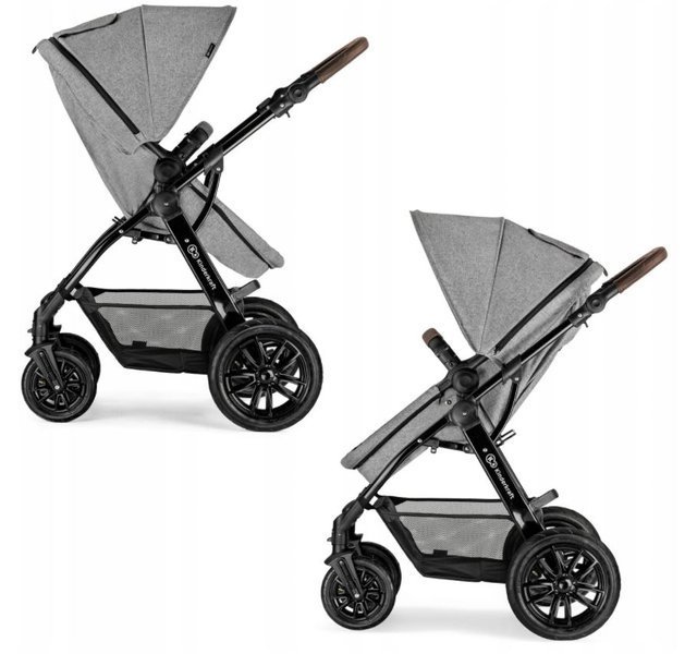 Kinderkraft Moov Grey melange Детская коляска 3 в 1