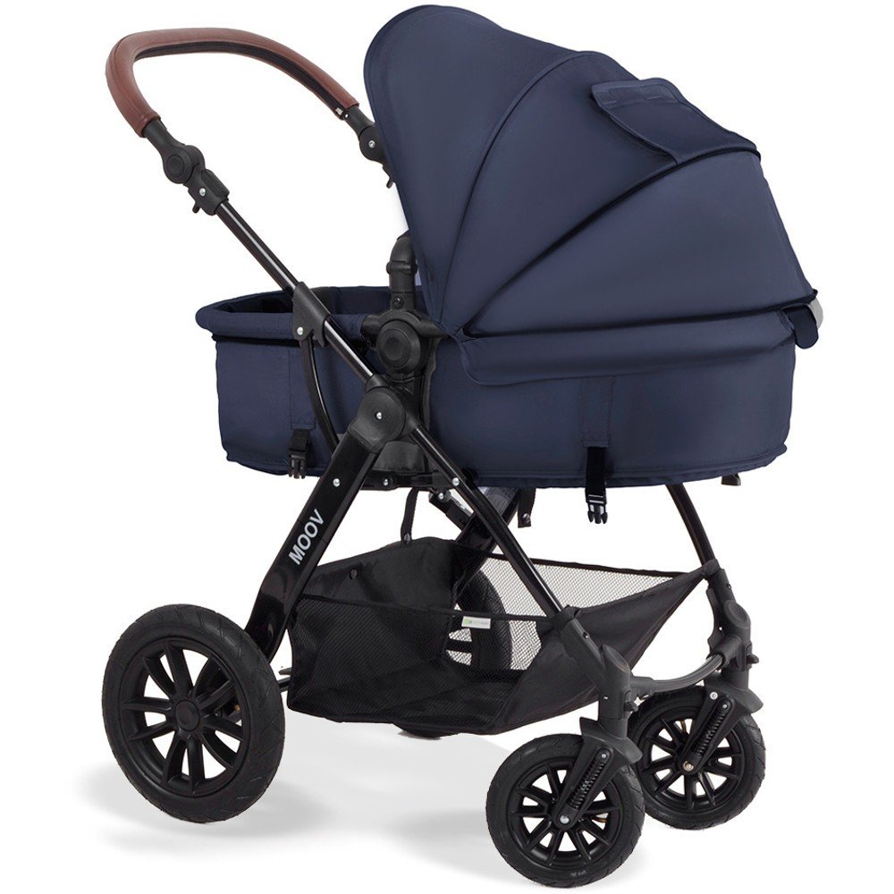 Kinderkraft Moov Navy Детская коляска 3 в 1