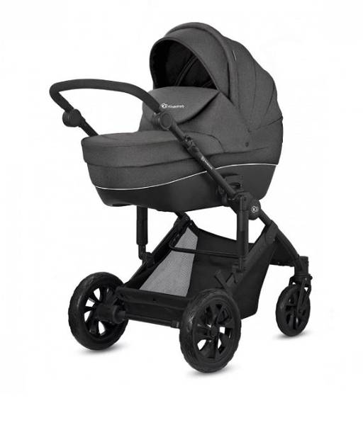 Kinderkraft Prime Lite Black Anthracite Детская коляска 3 в 1