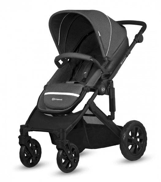 Kinderkraft Prime Lite Black Anthracite Детская коляска 3 в 1