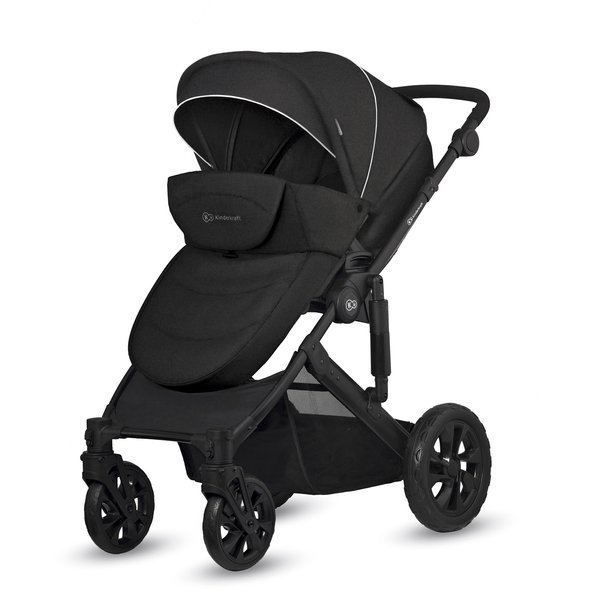 Kinderkraft Prime Lite Black Детская коляска 2 в 1