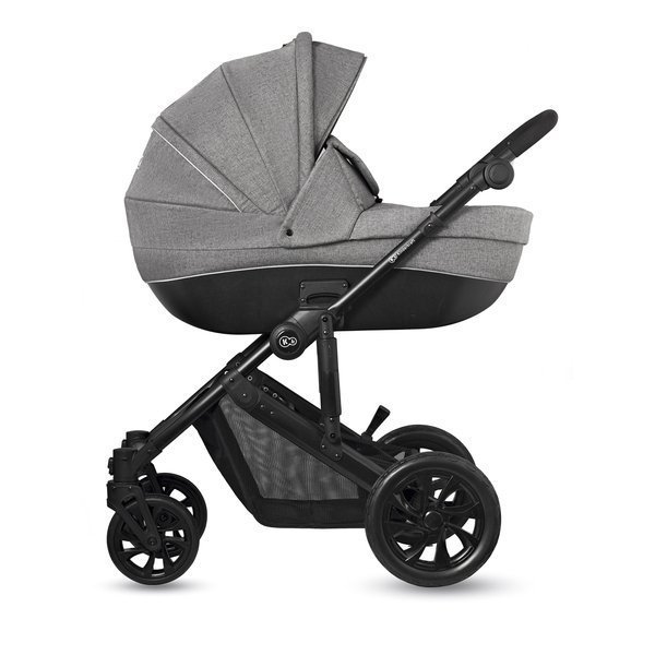 Kinderkraft Prime Lite Grey Детская коляска 2 в 1