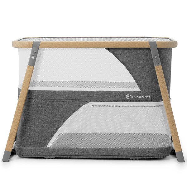 Kinderkraft Sofi 4in1 Grey Ceļojumu gulta-manēža