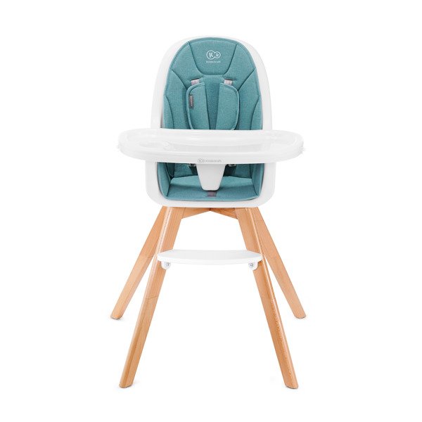 Kinderkraft Tixi Turquoise 2 в 1 Стульчик для кормления