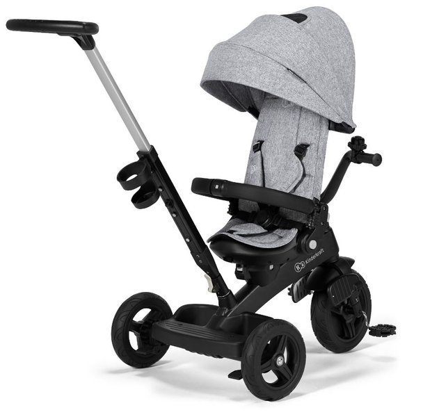 Kinderkraft Twipper Grey 5in1 Bērnu trīsritenis