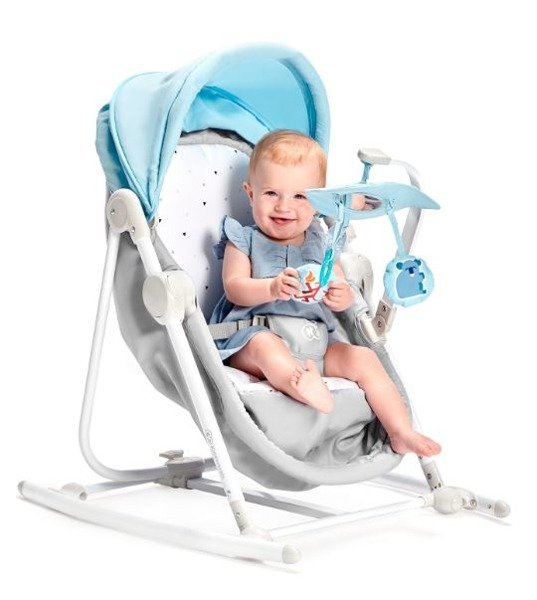 Kinderkraft Unimo 5in1 Light Blue Колыбель-шезлонг