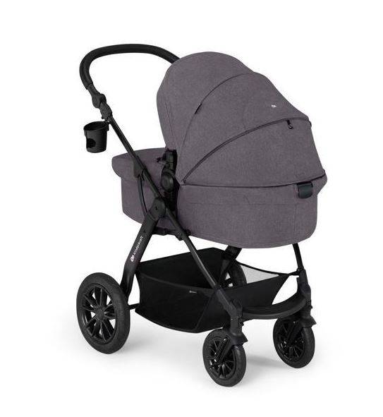 Kinderkraft XMoov Dark Grey Детская коляска 3 в 1 (air)